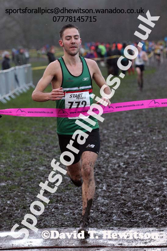 Senior mens Northern Cross Country Champs., Witton Park, Blackburn. Photo: David T. Hewitson/Sports for All Pics
